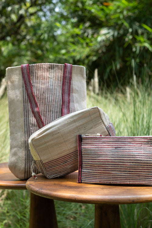 Vidya Hand-Woven Tote Bag