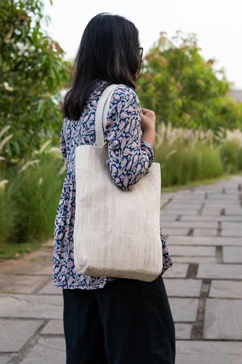 Saral Hand Woven Tote Bag