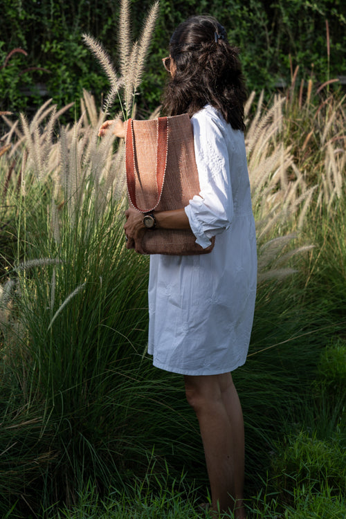 Saral Hand Woven Tote Bag