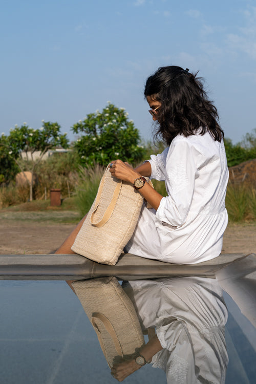 Heera Hand-Woven Tote Bag