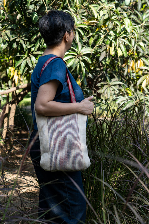 Vidya Hand-Woven Tote Bag