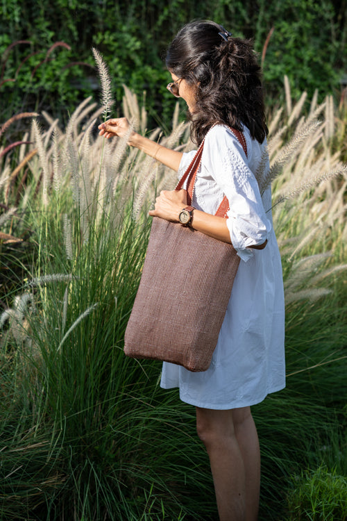 Saral Hand Woven Tote Bag