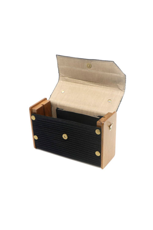Lukka Chuppi Black Sea Box Clutch