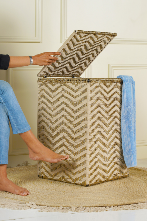 Sirohi Tide Upcycled Plastic Laundry Basket