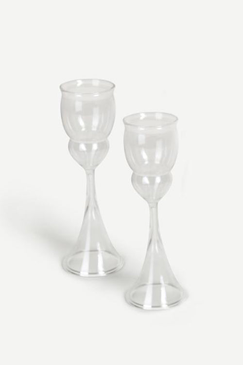 Ikai Asai Borosilicate Champagne Flute set of 2