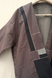 Patch Over Patch Mountain Grey Kimono Jacket
