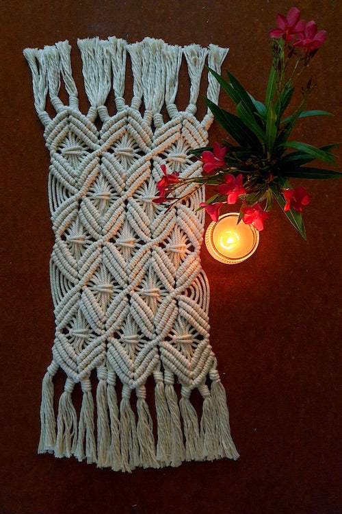 House of Macrame Macrame Centre Table Mat