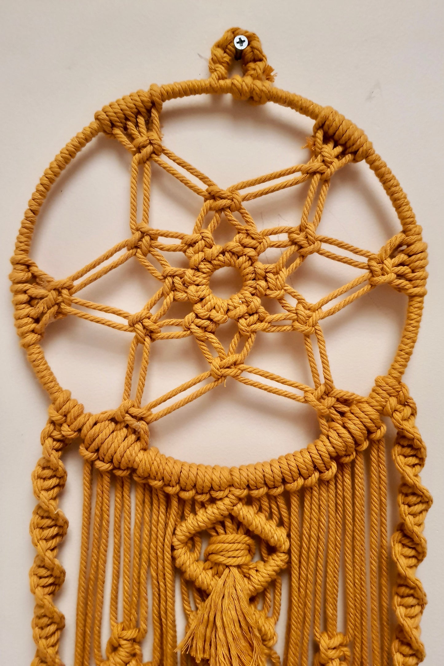 "House of Macrame" Sunrise Dream Catcher