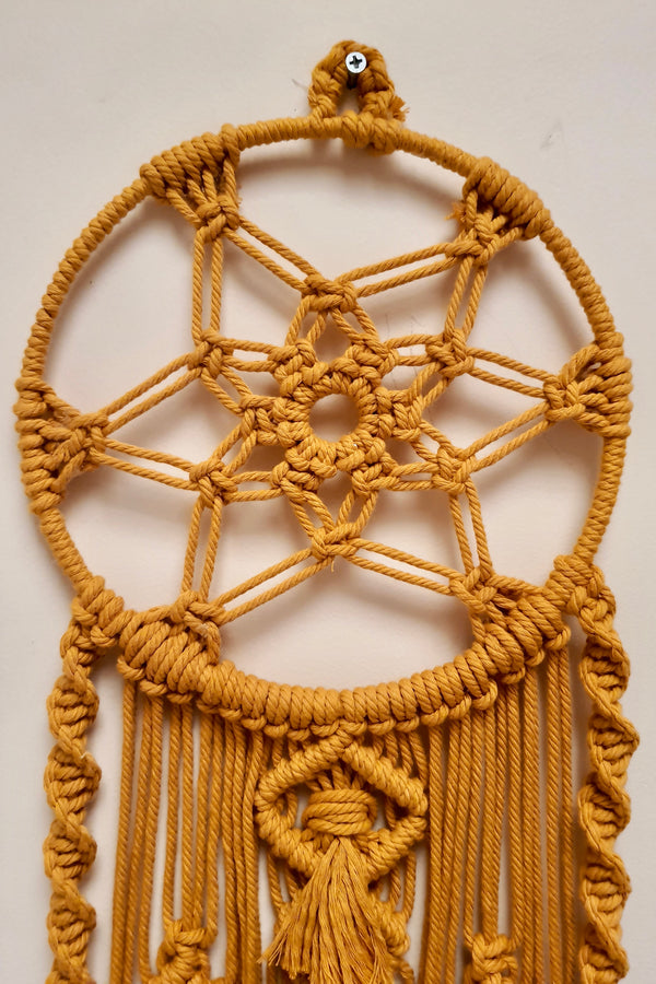 "House of Macrame" Sunrise Dream Catcher