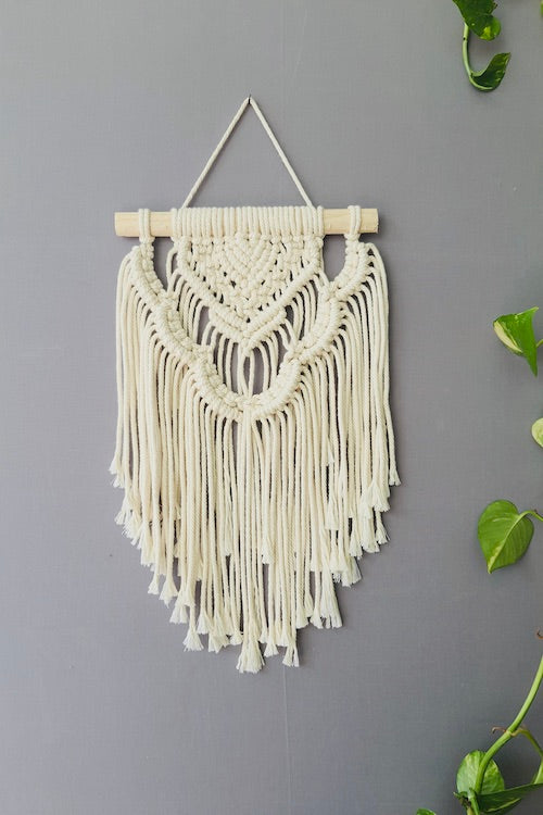 Waterfall Handcrafted Small Macrame Wall Hanging Online