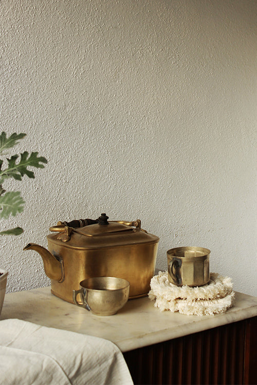 "House of Macrame" Macrame Round Coasters - Off white ( set of 2)