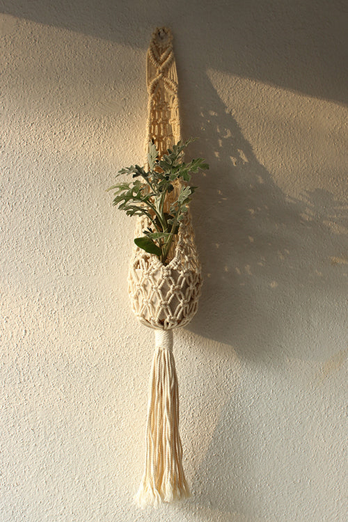 "House of Macrame" Mesh Plant Hanger