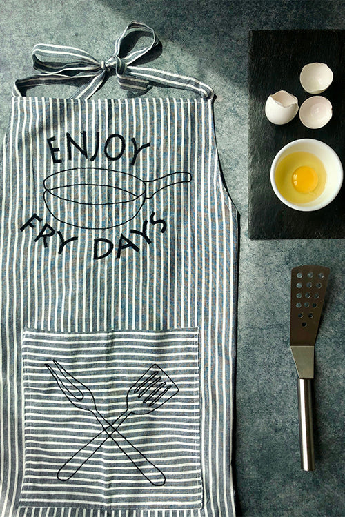 Okhai 'Tadka' Hand Embroidered Pure Cotton Men's Apron