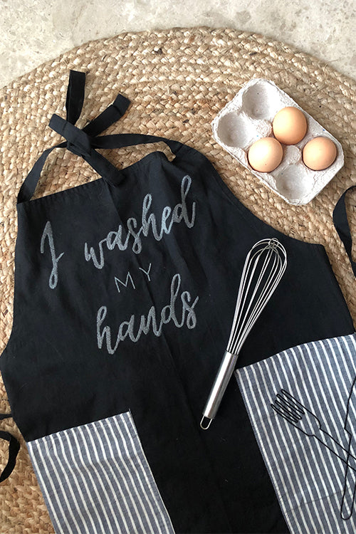 Okhai 'Zesty' Hand Embroidered Pure Cotton Unisex Apron