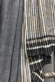Bun.Kar Bihar 'Adrika' Handwoven & Handspun Cotton Silk Stripe Saree