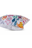 Ikat Embroidery Cushion Cover Punch