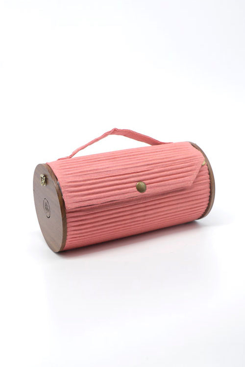 Lukka Chuppi Wild Peach Round Clutch