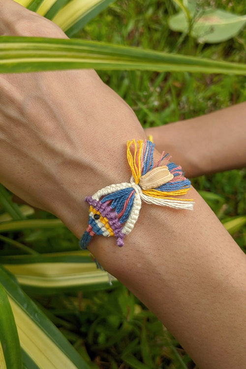 Okhai 'Sarayu' Fish Organic Cotton Thread Rakhi