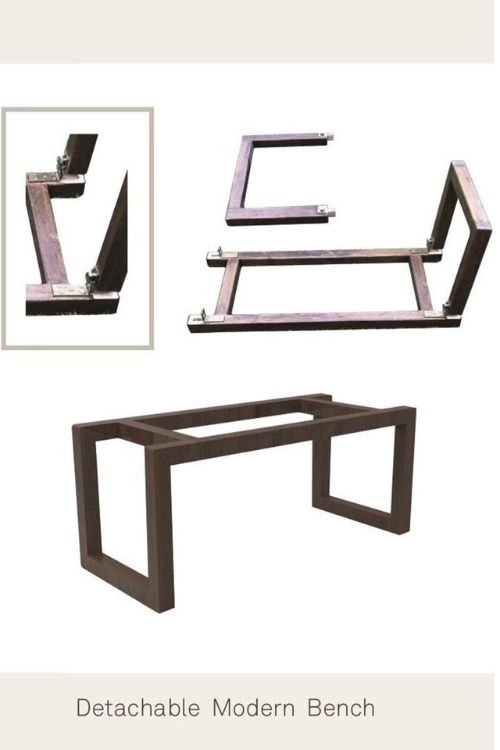 Sirohi Double Wave Cotton Wooden Bench