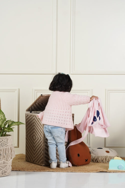 Sirohi The Diamond Run - Combo Of Kids And Adult Laundry Baskets And Trays (4 Products)