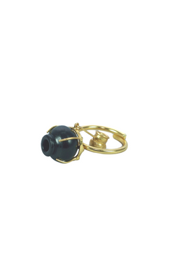 Kabbish'S Black Pottery Pyau Ring