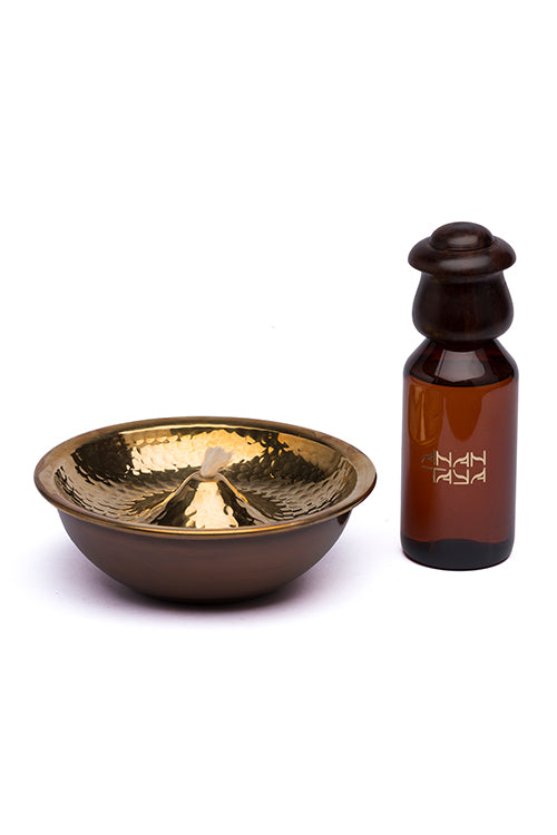 Anantaya Lift Top Lau Diya Br Oil Lamp S