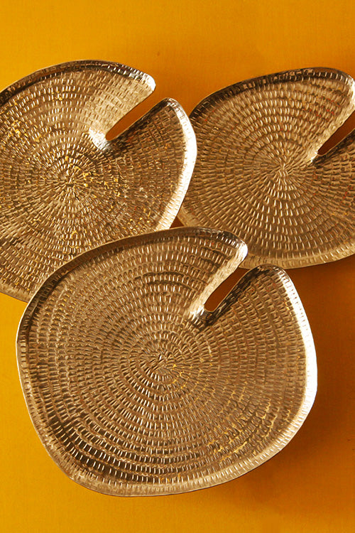 Anantaya Padma Tray Silver S