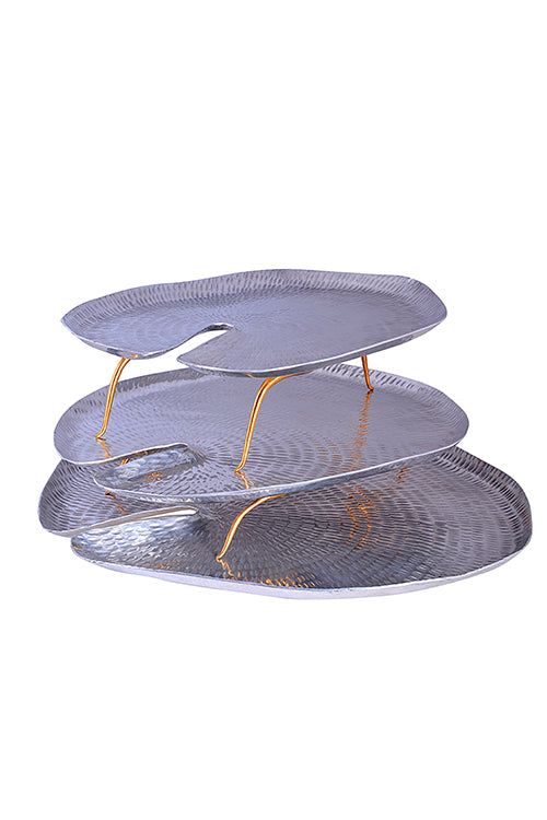 Anantaya Padma Tray Silver S