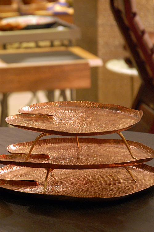 Anantaya Padma Tray Copper S