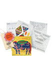 POTLI DIY Educational Craft kit - Paper Diya making kit with Madhubani Art 6 years +