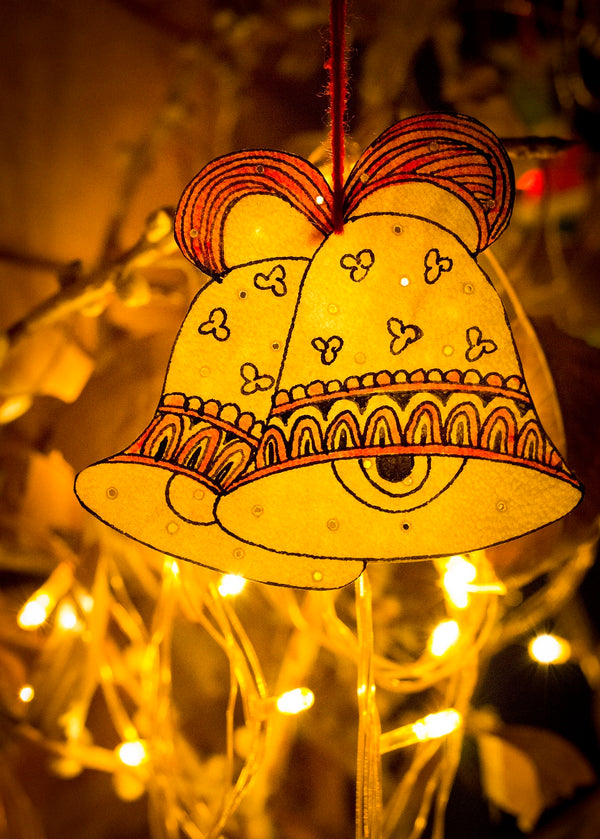 POTLI DIY Ornament kit - Handmade Tholu Christmas Puppets - For 8 yrs - 80 yrs