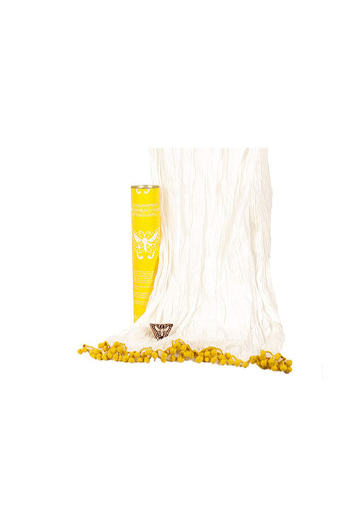 Potli DIY Dupatta Block Print Kit - Butterfly (Yellow)