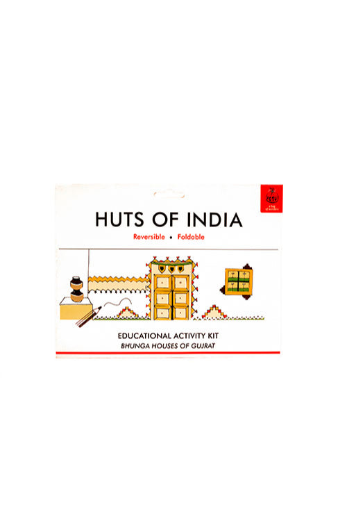 Potli Educational Colouring Kit For our Young Architects DIY kit  (Bonga Huts of Gujrat)
