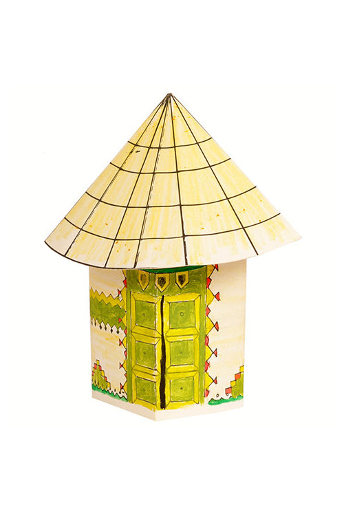 Potli Educational Colouring Kit For our Young Architects DIY kit  (Bonga Huts of Gujrat)