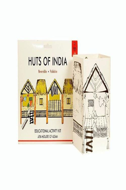 Potli Educational Colouring Kit Forour Young Architects DIY kit  (Ikra Houses of Assam)
