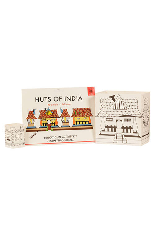 Potli Educational Colouring Kit For our Young Architects DIY kit (Nalluketu of Kerala