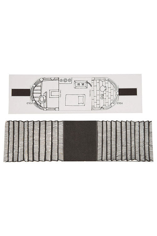 Potli Educational Colouring Kit For our Young Architects DIY kit (Toda Huts of Tamil Nadu)