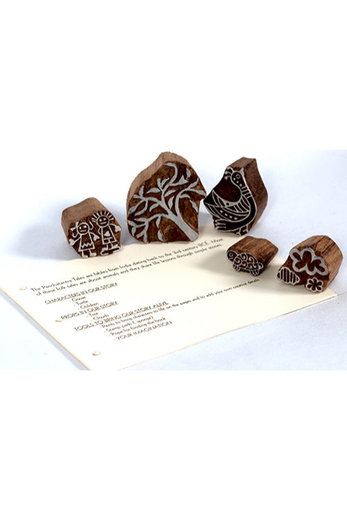 Potli DIY Panchatantra Block Print Kit -Talktive Turtle