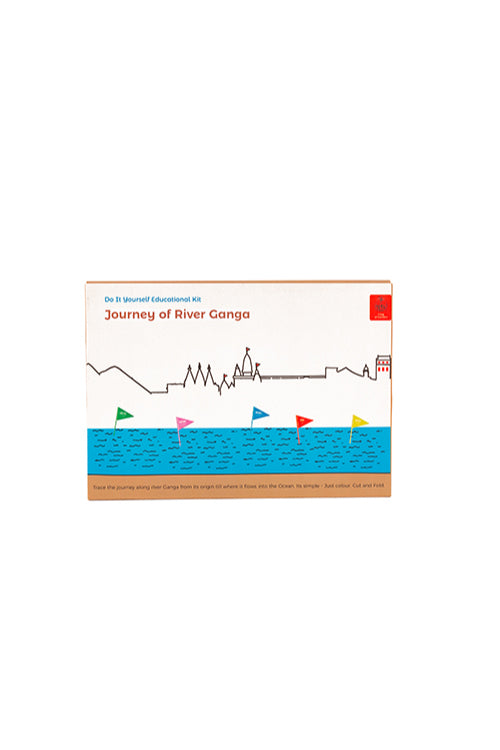 Potli Educational Colouring Kit  Learning Activity about Rivers Of India (River Ganga)