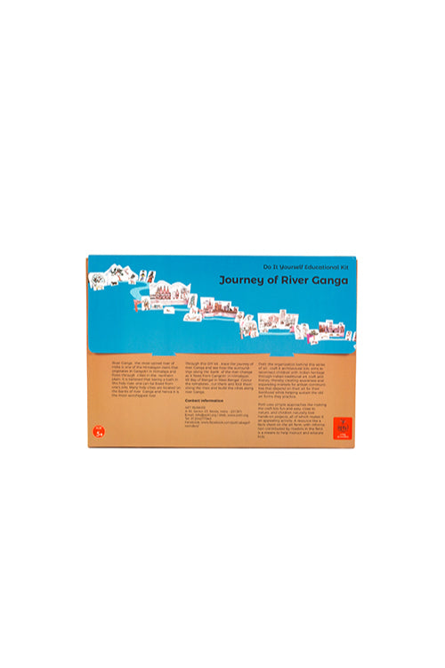 Educational Colouring Kit  Learning Activity about Rivers Of India (River Ganga)