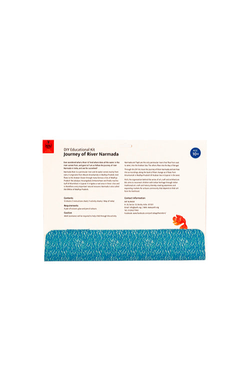 Potli Educational Colouring Kit Learning Activity about Rivers Of India (River Narmada)