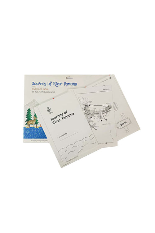 Potli Educational Colouring Kit Learning Activity about Rivers Of India (River Yamuna)