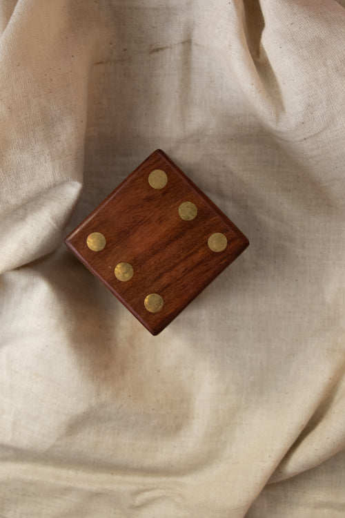TICH Handcrafted Wooden Dice-In Dice Game