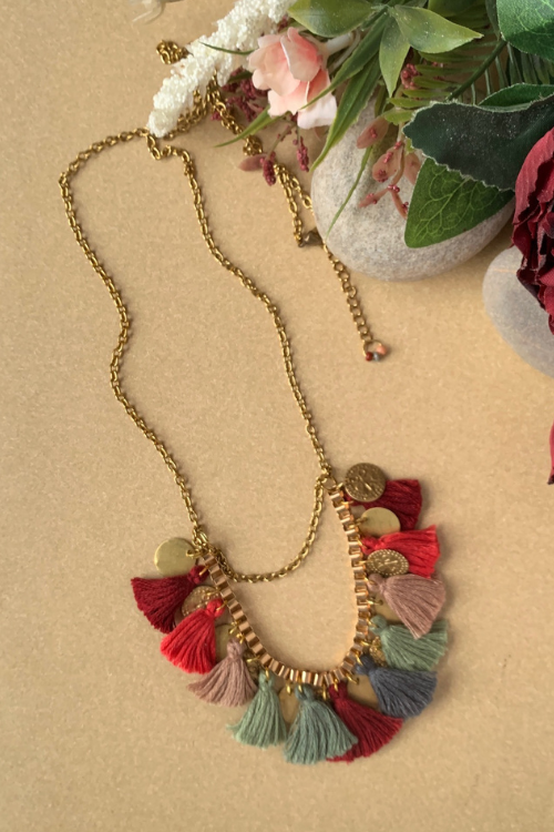 Dhaaga Buddha Box Chain Necklace