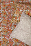 Sootisyahi 'Valley of Flowers' Handblock Printed Cotton Bedsheet-15