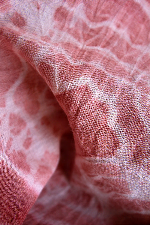 Creative Bee 'TARANG' Natural Dye Shibori Cotton Fabric (0.5 Meter)