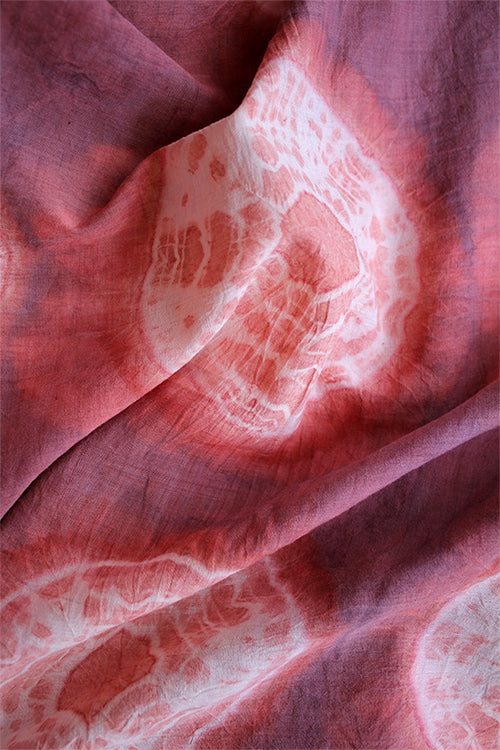 Creative Bee 'TARANG' Natural Dye Shibori Cotton Fabric (0.5 Meter)