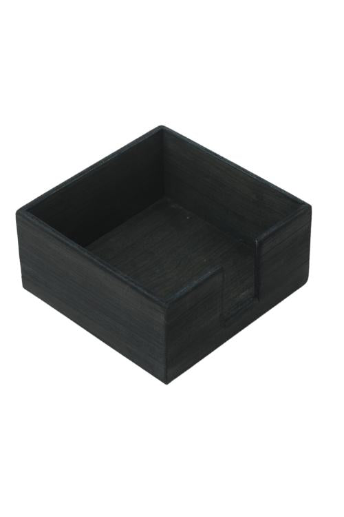 Kadam Haat Handmade Bamboo Coasters (Black)