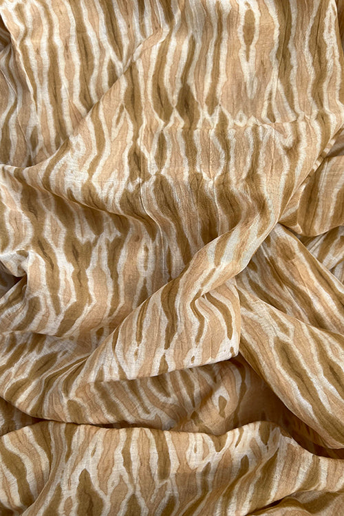 Creative Bee 'ines' Natural Dye Shibori Cotton x Silk Fabric (0.50 meter)