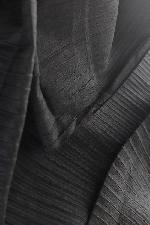 Creative Bee Cotton x Silk Doria Stripe Fabric (0.5 Meter)